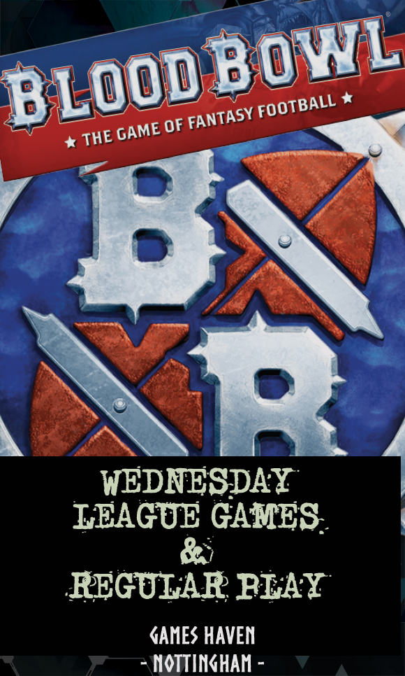 BLOODBOWL AT Games haven Nottinggam